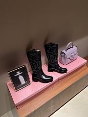 Okify Gucci Boots Black 4cm 13850 - 1