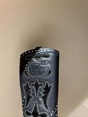Okify Gucci Boots Black 4cm 13850 - 2