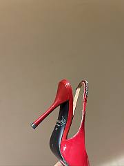 Okify Gucci Slingback Heels Red 13859 - 6