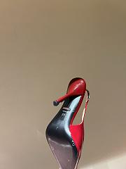 Okify Gucci Slingback Heels Red 13859 - 4