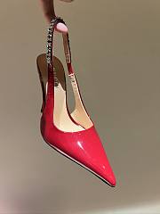 Okify Gucci Slingback Heels Red 13859 - 3