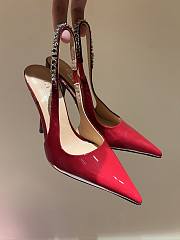 Okify Gucci Slingback Heels Red 13859 - 2