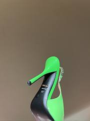 Okify Gucci Slingback Heels Green 13861 - 6