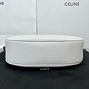 Okify Celine Heloise Bag in Supple Calfskin White - 6