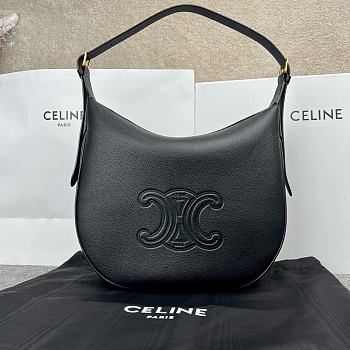 Okify Celine Heloise Bag in Supple Calfskin Black