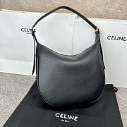 Okify Celine Heloise Bag in Supple Calfskin Black - 2
