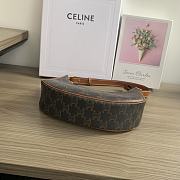 Okify Celine Ava Bag In Triomphe Canvas And Calfskin Tan - 5