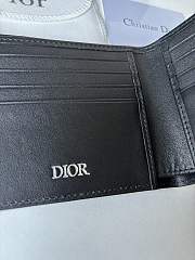 Okify Dior Wallet Black Dior Gravity Leather - 5