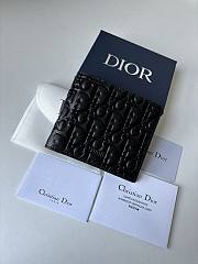Okify Dior Wallet Black Dior Gravity Leather - 3