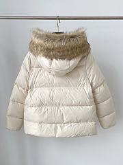 Okify Moncler Coat White 14002 - 2