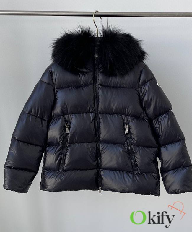 Okify Moncler Coat Black 14001 - 1