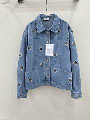 Okify Chanel Coat Denim 14003 - 1