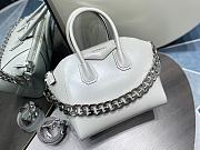Okify Givenchy White Mini Antigona Chain Bag - 1
