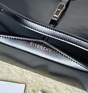 Okify Givenchy Small Cut Out Bag In Box Leather With Chain Black - 5