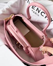 Okify Givenchy Antigona Stretch Mini Bag In Box Leather Pink - 3