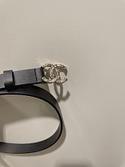 Okify Chanel Belt Black Gold/ Silver Hardware 14063 - 3