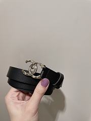 Okify Chanel Belt Black Gold/ Silver Hardware 14063 - 5
