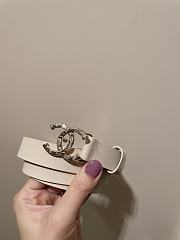 Okify Chanel Belt Beige Gold/ Silver Hardwarwe 14065 - 4