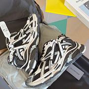 Okify Balenciaga Black White Runner Sneakers - 2