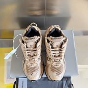 Okify Balenciaga Beige Runner Sneakers - 6