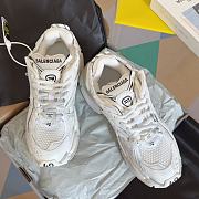 Okify Balenciaga White Runner Sneakers - 2