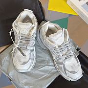 Okify Balenciaga Light Gray Runner Sneakers - 3