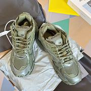 Okify Balenciaga Green Runner Sneakers - 3
