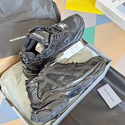 Okify Balenciaga Black Runner Sneakers - 4