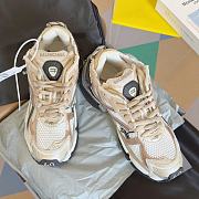 Okify Balenciaga Beige 1 Runner Sneakers - 3