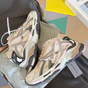 Okify Balenciaga Beige 1 Runner Sneakers - 2