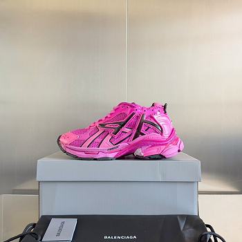Okify Balenciaga Pink Runner Sneakers