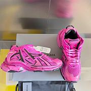 Okify Balenciaga Pink Runner Sneakers - 6