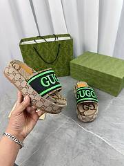 Okify Gucci Platform Slide Green - 6