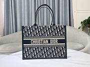 Okify Dior Book Tote Bag Medium Dior Oblique Embroidery - 4