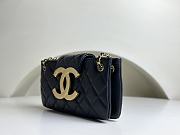 Okify Chanel 24C Long Bag Lambskin & Gold-Tone Metal Black - 3