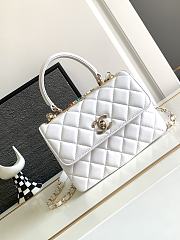 Okify CC Chanel Trendy CC Mini Bag White - 1