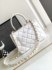 Okify CC Chanel Trendy CC Mini Bag White - 5