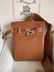 Okify Hermes Hac A Dos PM Backpack Brown - 6