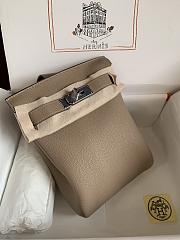 Okify Hermes Hac A Dos PM Backpack Light Taupe  - 4