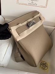 Okify Hermes Hac A Dos PM Backpack Light Taupe  - 6
