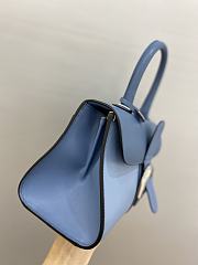 Okify Delvaux Brillant East Wesst in Box Calf Blue - 3