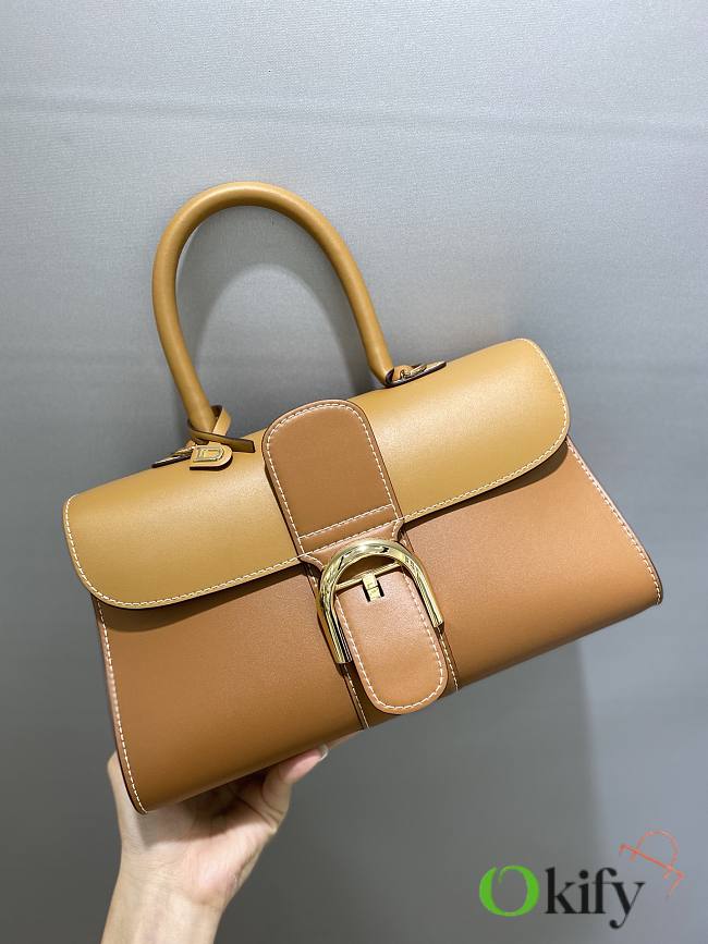 Okify Delvaux Brillant East Wesst in Box Calf Brown - 1