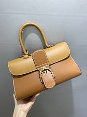 Okify Delvaux Brillant East Wesst in Box Calf Brown - 5