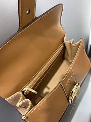 Okify Delvaux Brillant East Wesst in Box Calf Brown - 4