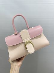 Okify Delvaux Brillant East Wesst in Box Calf Pink - 1