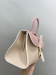 Okify Delvaux Brillant East Wesst in Box Calf Pink - 4