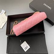 Okify CC New AP3180 Calfskin Shoulder Bag Pink - 5