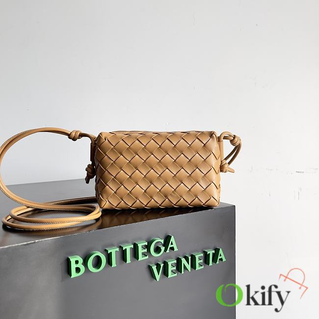 Okify Bottega Veneta Mini Loop Camera Bag Orange - 1