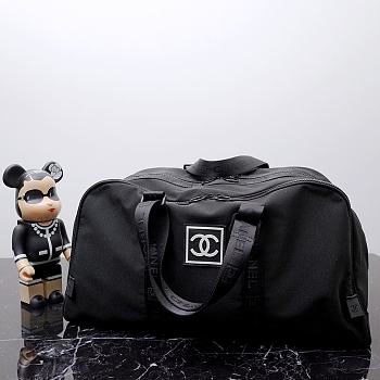 Okify CC Black CC Logo Sports Duffle Bag Travel 