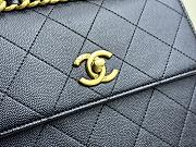 Okify CC 23A Chanel Classic Caviar Backpack Black - 3